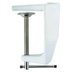 Lumeno 6171 table clamp in white for magnifying lamps