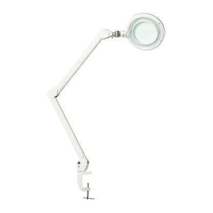Lampa powiększająca Lumeno Lambda M z możliwością ściemniania i szklaną soczewką 127 mm