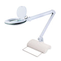 Lumeno 8615 magnifying lamp with rubber ring on table stand 6180